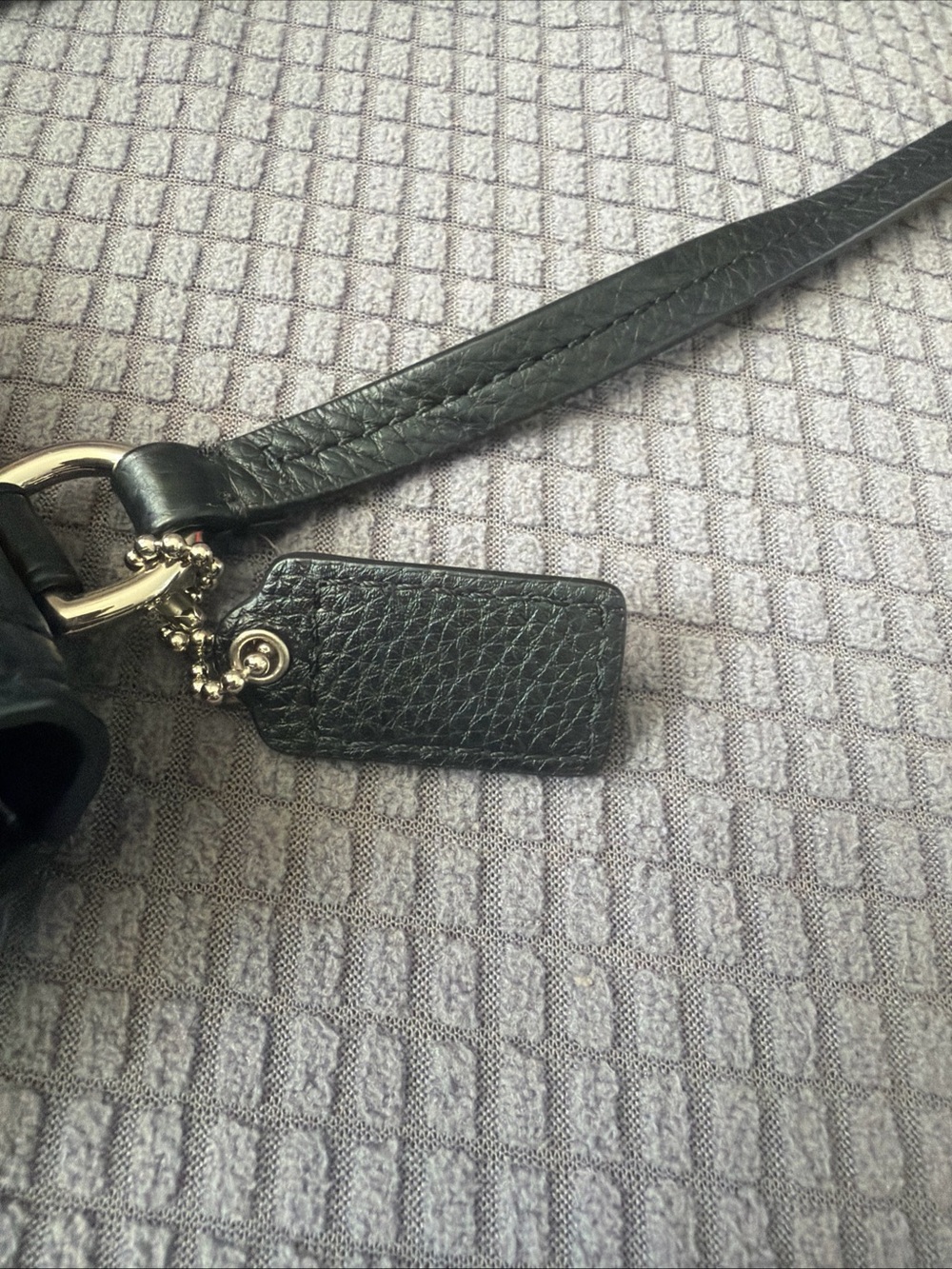 Coach Black LeatherP hone & Crossbody Flap Bag - Picture 4 of 14